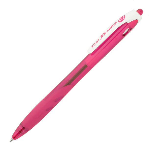 Pilot BegreeN Rexgrip Retractable Ballpoint Pen Fine Pink Box of 10