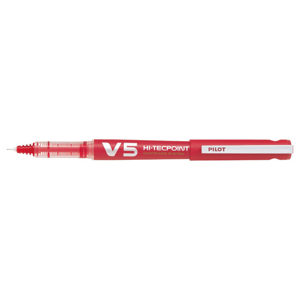 Pilot BXC-V5 BegreeN Hi-Tecpoint Rollerball Pen 0.5mm Red Box of 12