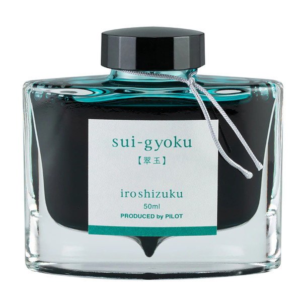 Pilot Iroshizuku Ink 50ml Bottle Emerald Green (Sui-gyoku)