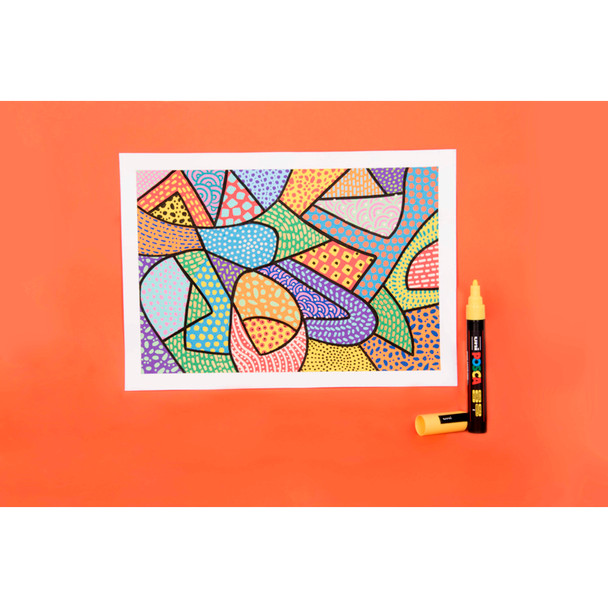 Posca PC-7M Paint Marker Pen Broad Bullet Tip Assorted Pack 16