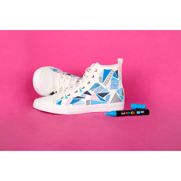 Posca Assorted PC-8K Paint Marker Pen Chisel Bold Wallet of 16