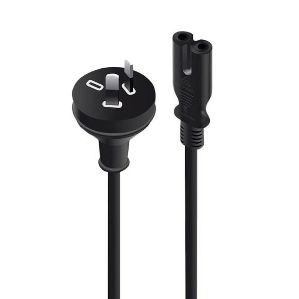 Lindy 5m Power Cable 10A 2-Pin Plug to IEC C7 Socket