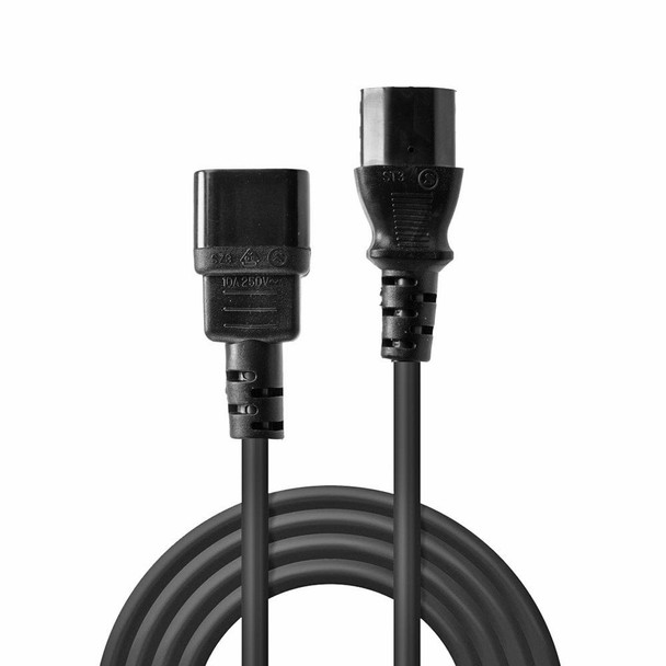 Lindy 5m Power Cable 10A IEC C14 Plug to C13 Socket
