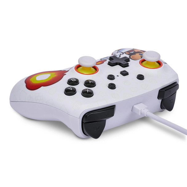 PowerA Enhanced Wired Controller for Nintendo Switch Fireball Mario
