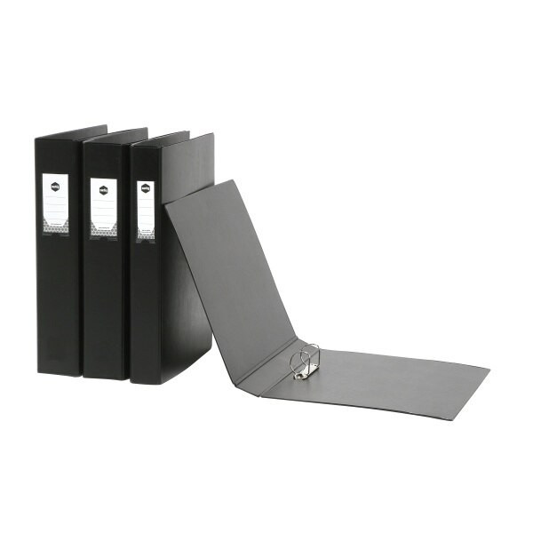 Marbig Ring Binder Deluxe 38mm 3D A3 Portrait Black