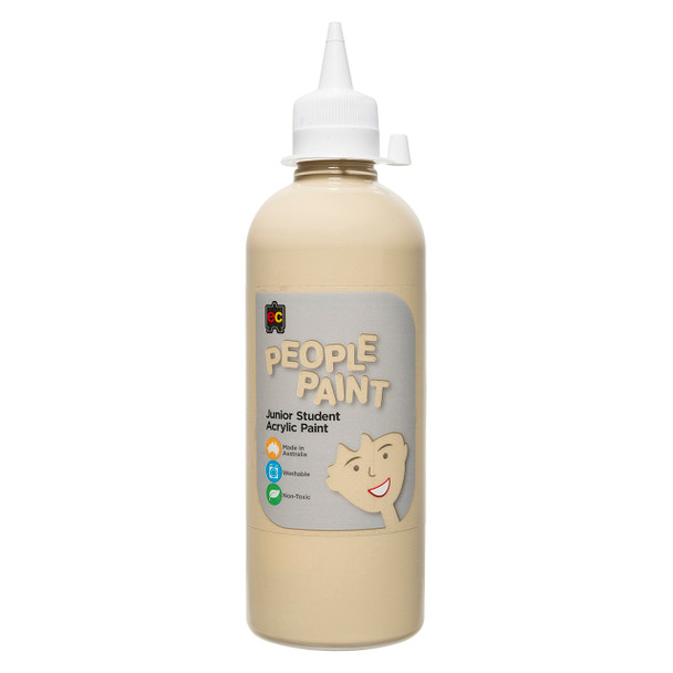 Educational Colours People Paint Junior Student Acrylic Paint 500ml Flesh Tone Olive | It's A Mega Thing