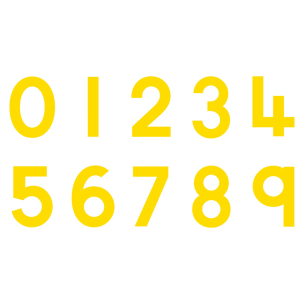 Educational Colours Paint and Dough Stampers Numbers 0–9 Set of 10