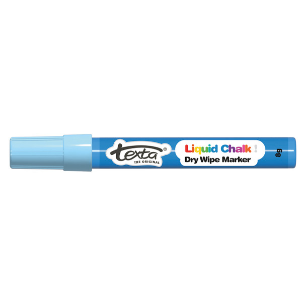 Texta Liquid Chalk Marker Bullet Tip Blue | Mega Office Supplies