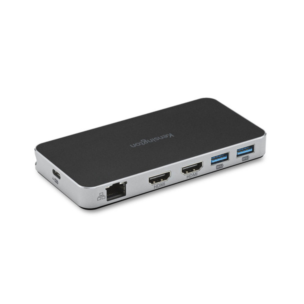 Driverless Mobile Docking Station Kensington UH1460P USB-C 5Gbps Dual 4K