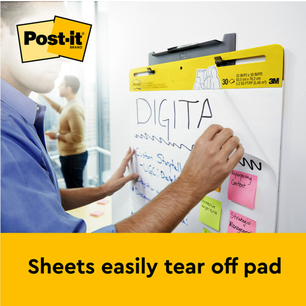 Post-it Tabletop 584 x 508mm Easel Pad White 20 Sheets