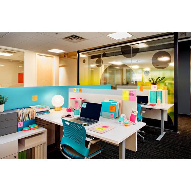 Post-it Super Sticky Notes 76 x 76mm Miami Pack of 24 654-24SSMIA