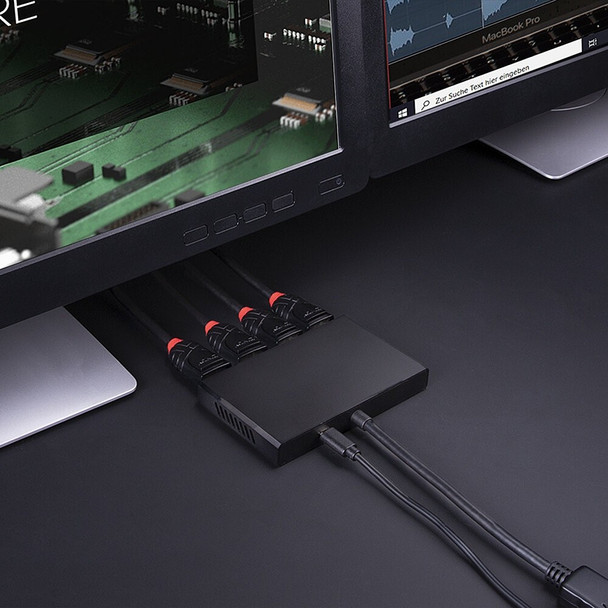 DisplayPort 1.2 MST Hub 4 Port Lindy