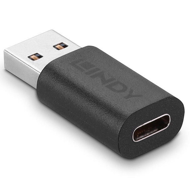 Lindy USB 3.2 Type A Male to C Female Adapter