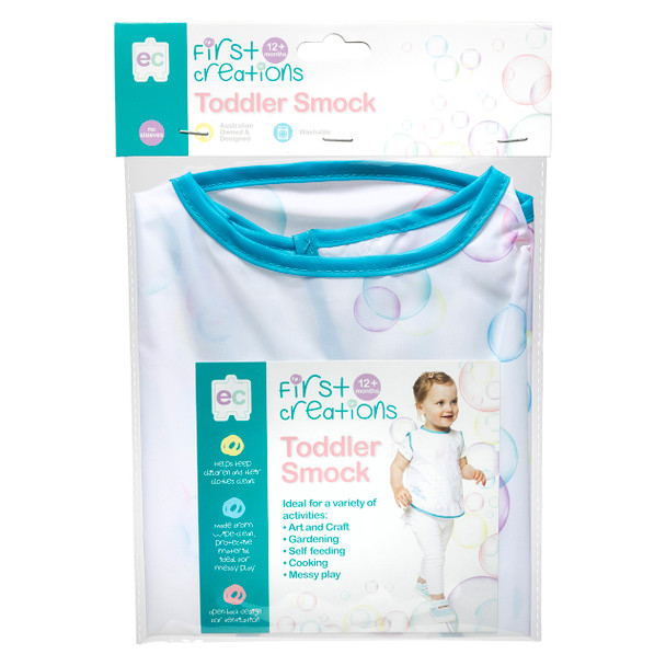 Educational Colours First Creations Toddler Smock No Sleeve | It's A Mega Thing