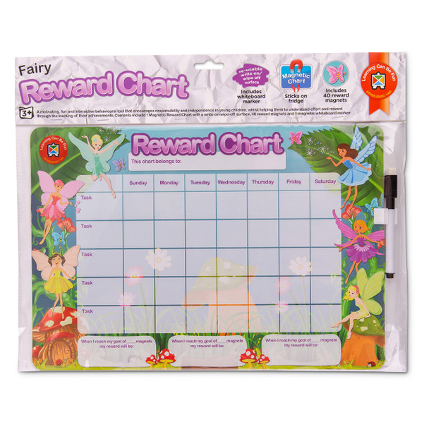 Learning Can Be Fun Reward Chart Fairy | It's A Mega Thing