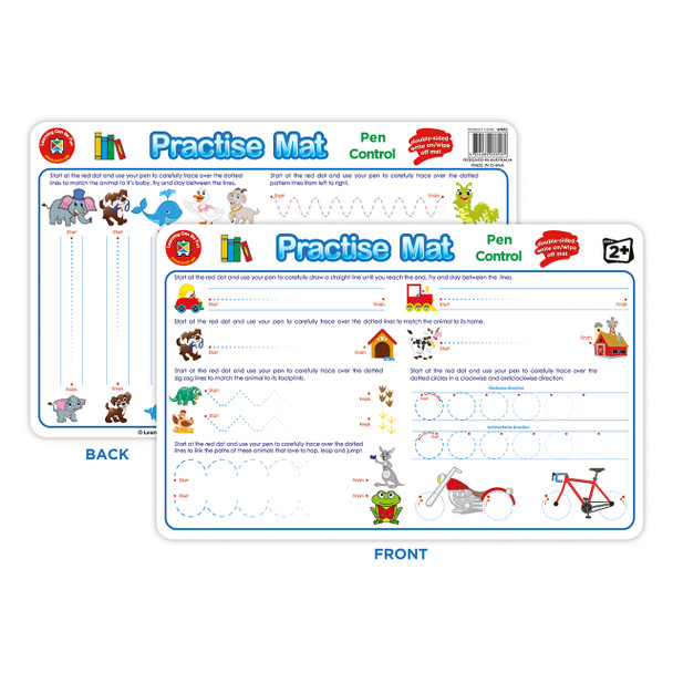 Learning Can Be Fun Practise Mat Pen Control