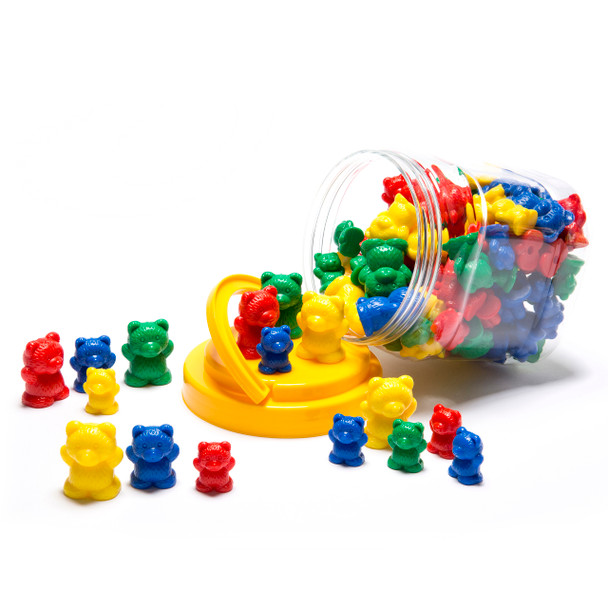 Learning Can Be Fun Counters Bear Jar of 96