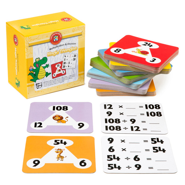 Learning Can Be Fun Magic Triangles Multiplication and Division