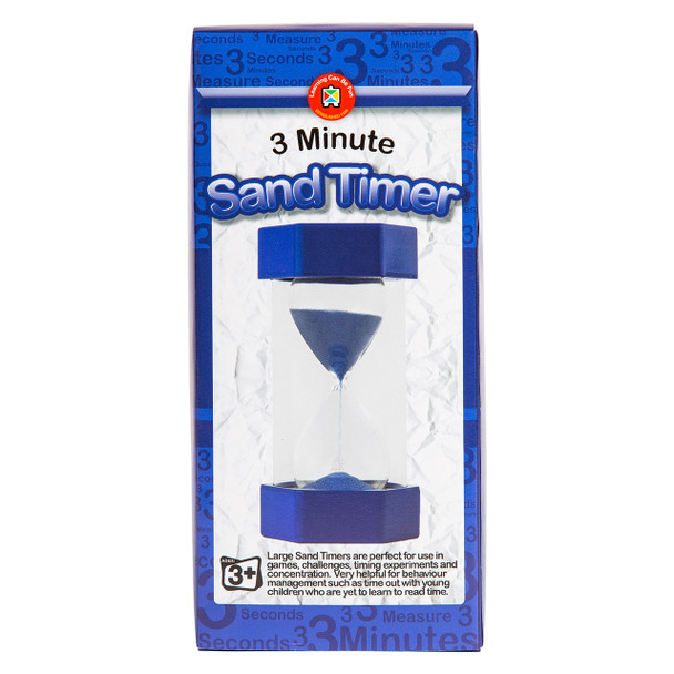 Learning Can Be Fun Sand Timer Large 3 Minute