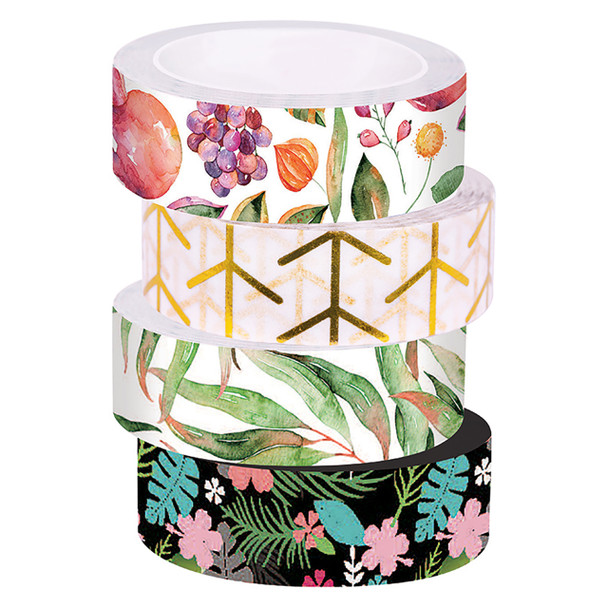 Creative School Supply Plant Washi Tape Pack of 8