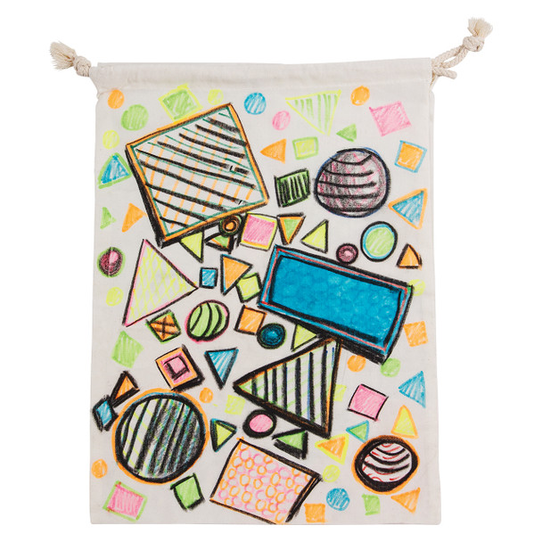 Creative School Supply Calico Library Bags 33 x 44cm Pack of 10
