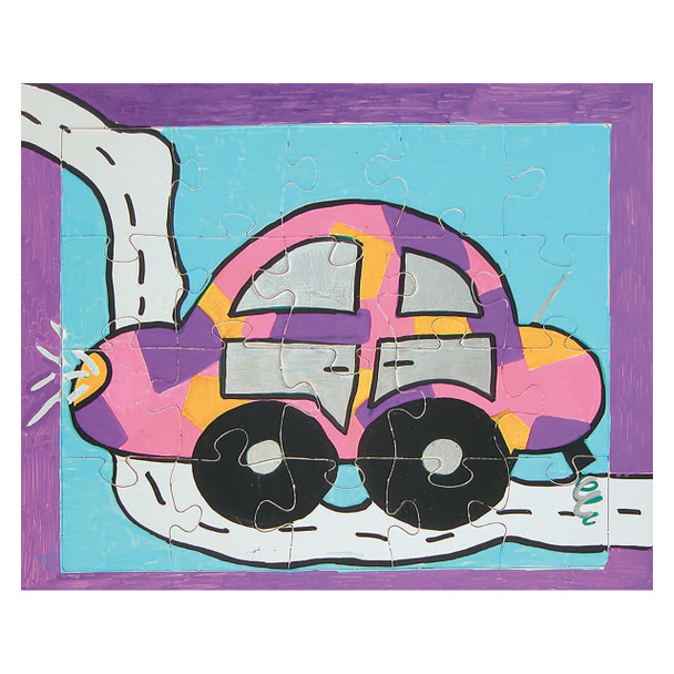 CREATIVE SCHOOL SUPPLY CARDBOARD JIGSAWS PACK OF 20