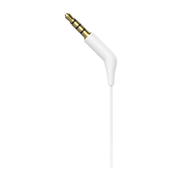 Philips White Wired Gel Earbud In-Ear