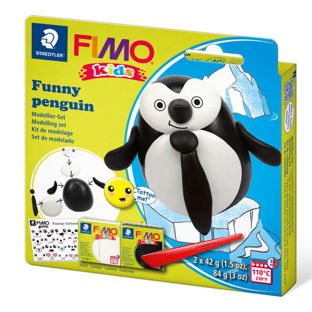 Fimo Kids Funny Kit Penguin