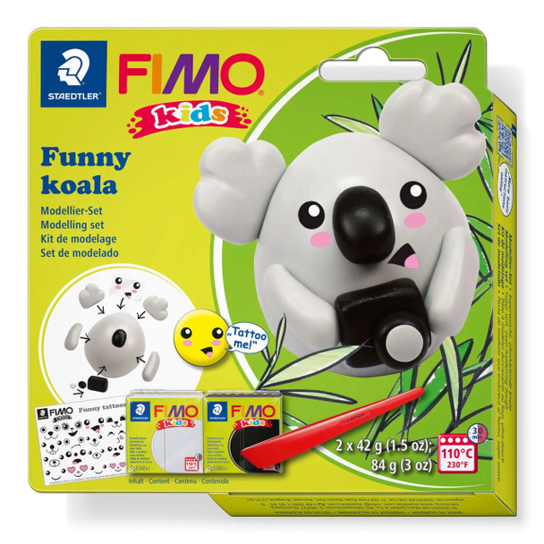 Kids Funny Kit Koala Fimo