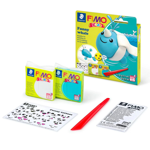 Funny Kit Whale Fimo Kids