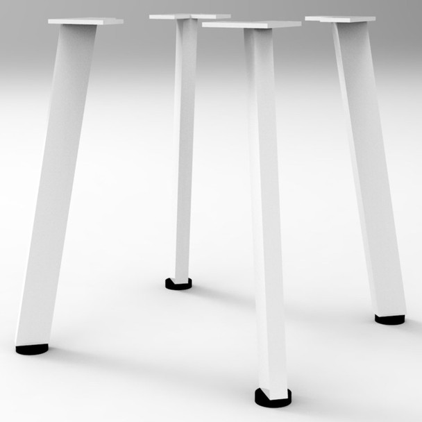 Rapidline Leg Set of 4 Only White for Eternity Coffee Table