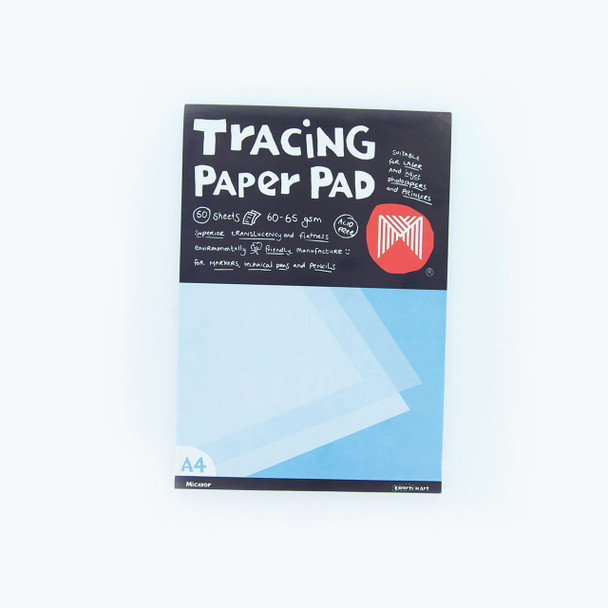 Tracing Paper Micador T20 A4 Pad 50 Sheets 60-65gsm