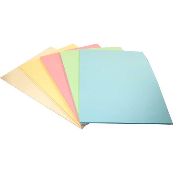 Rainbow Pastel Assorted Spectrum Board A4 220gsm Pack of 100
