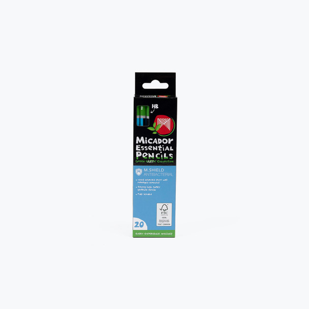 Micador MShield Graphite Pencils Essential FSC 100% HB Pack of 144