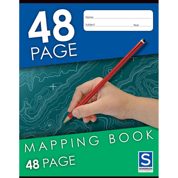 Sovereign Mapping Book 225 x 175mm 48 Page Pack of 20