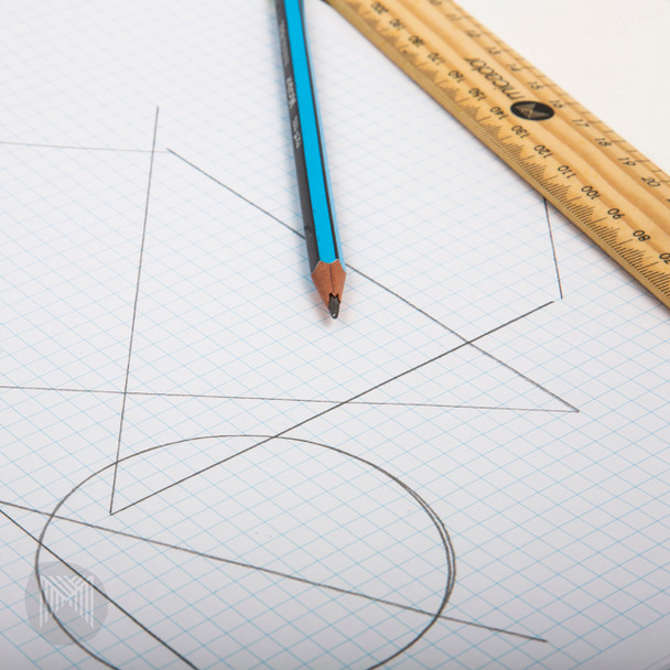 Micador A3 2mm 25 Sheets Graph Pad