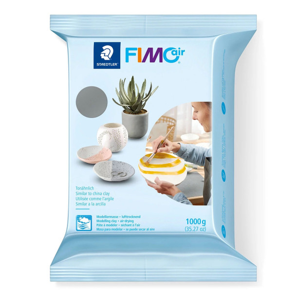 Fimo Air 8101 Basic 1kg - Grey | Mega Office Supplies
