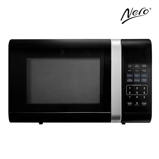 Nero Microwave 23L Black with Grey Interior