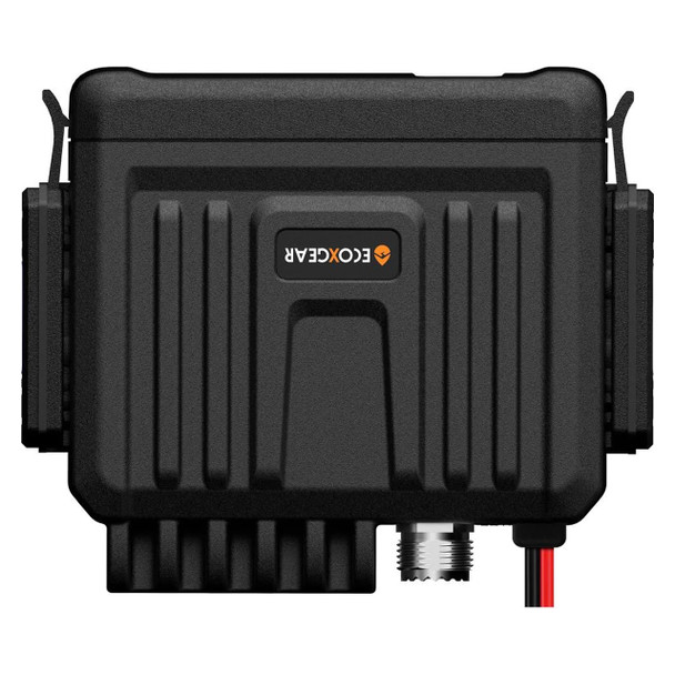 EcoXgear UHF Radio with Multi-Colour LCD Display Mic 5-Watt Compact Fixed Mount | Mega Office Supplies