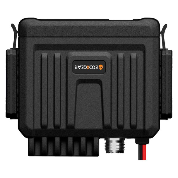 EcoXgear UHF Radio with Multi-Colour LCD Display Mic 4x4 Pack 5-Watt Compact Fixed Mount | Mega Office Supplies