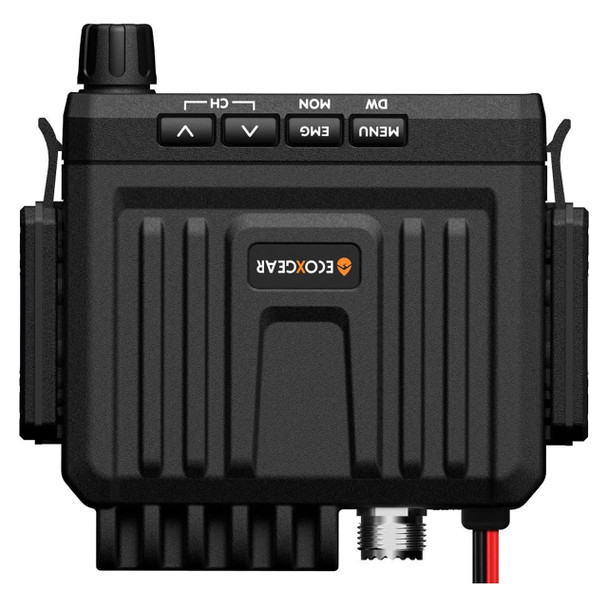 EcoXgear Mount UHF Radio with USB-C Port 5-Watt Compact Fixed | Mega Office Supplies