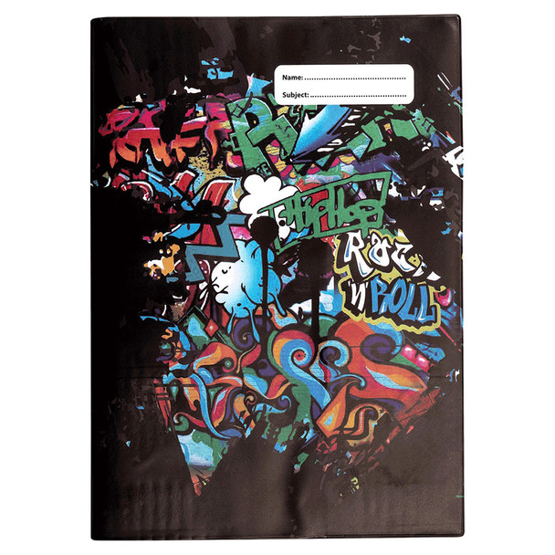 Spencil Street Art 2 A4 Book Cover - Pack of 6 | Mega Office Supplies