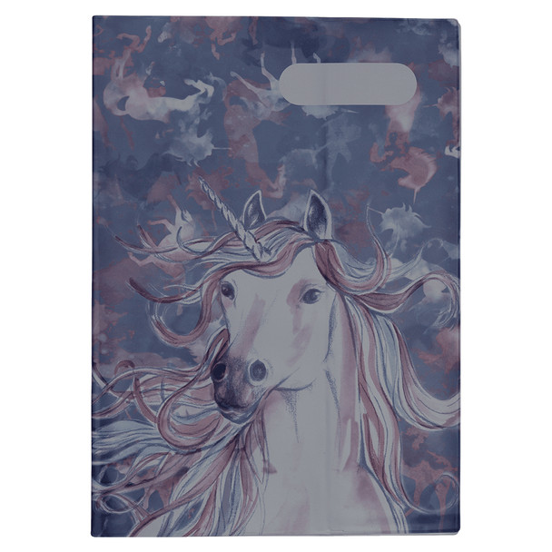 Spencil Unicorn Magic 1 A4 Book Cover Pack of 6