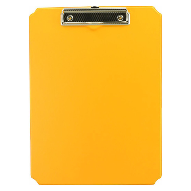 Osmer Clipboard A4 32 x 23.4cm Orange Box of 12