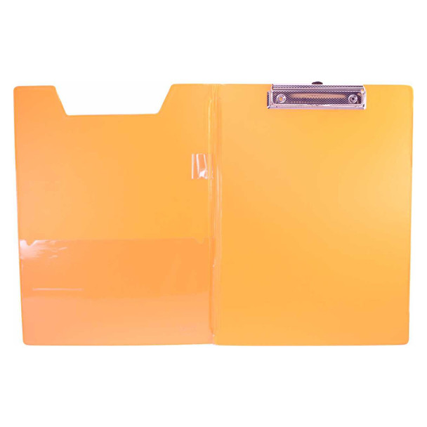 Osmer Orange Clip Folder A4 32 x 24.2cm Box of 12