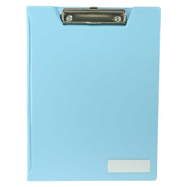Osmer A4 Clip Folder 32 x 24.2cm Light Blue | Mega Office Supplies