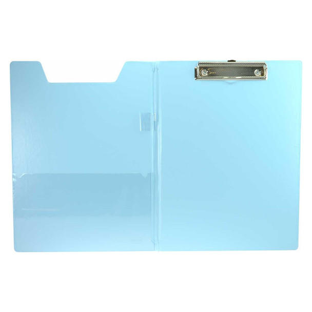 Osmer Light Blue A4 Clip Folder 32 x 24.2cm | Mega Office Supplies