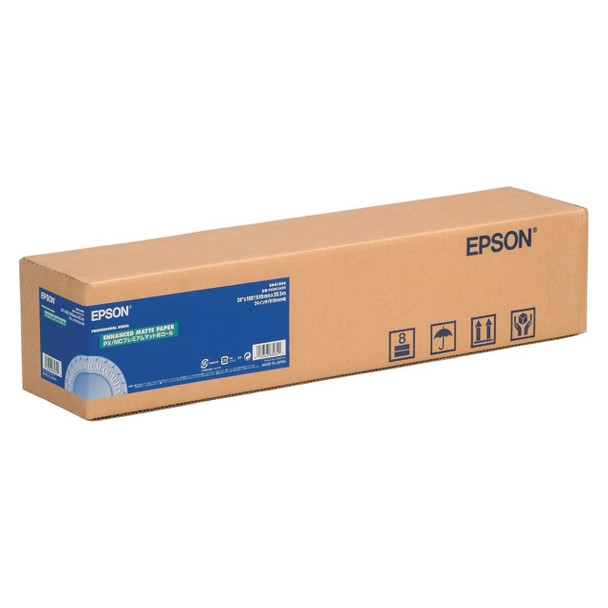 Epson S041595 Versatile Paper Enhanced Matte 24" (610mm x 30.5m) Roll Media | Mega Office Supplies