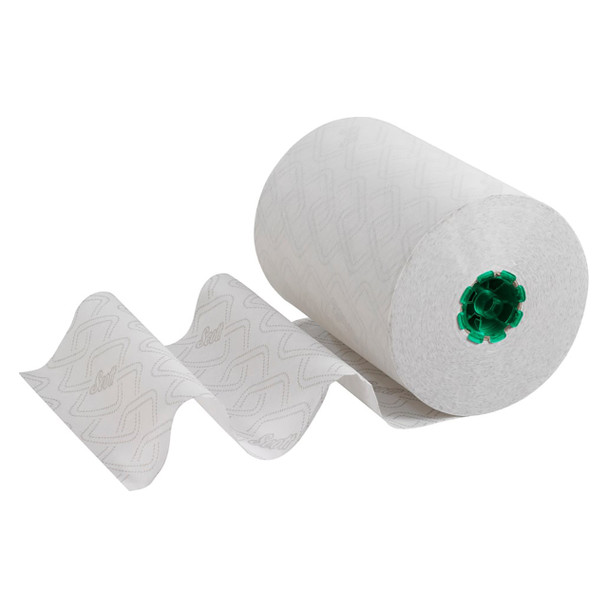 Paper Towel 176m White Pack of 6 Scott Printed Slimroll