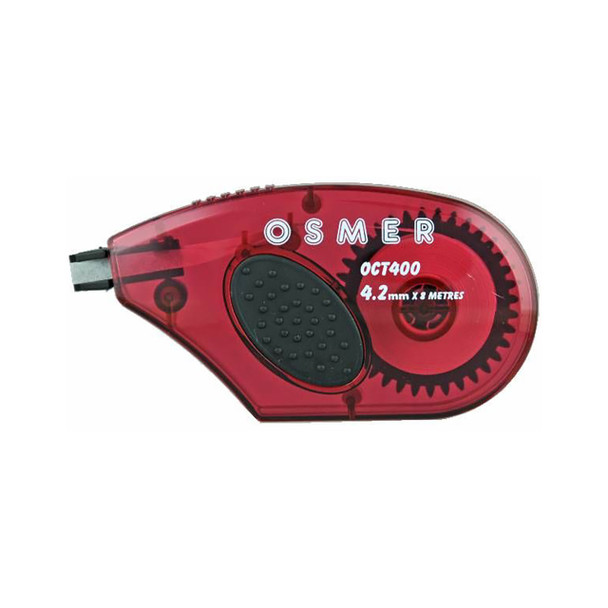 Osmer 4.2mm x 8m Correction Tape Assorted Pack of 20